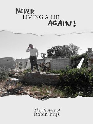 cover image of Never living a lie again